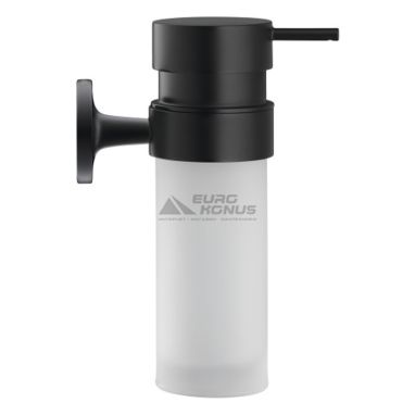 DURAVIT Дозатор для мыла с настенным держателем STARCK T черный матовый (0099354600)