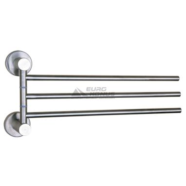 GLOBUS LUX Держатель полотенец тройной поворотный SS 8431-3