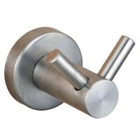 GLOBUS LUX Крючок для ванной комнаты двойной SS 8415
