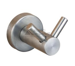 GLOBUS LUX Крючок для ванной комнаты двойной SS 8415