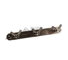 GLOBUS LUX Планка настенная с 3-мя крючками SS 8435-3