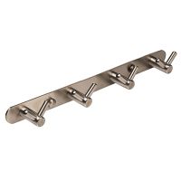 GLOBUS LUX Планка настенная с 4-мя крючками SS 8435-4