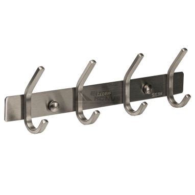 GLOBUS LUX Планка настенная с 4-мя крючками SQ 9435-4