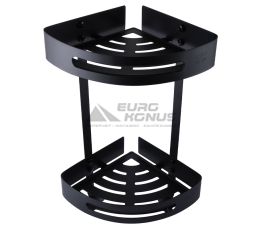 GLOBUS LUX Полка настенная угловая двухуровневая BQ9422