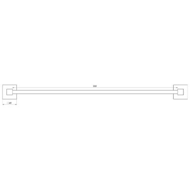 GLOBUS LUX Держатель полотенец SQ 9402-60