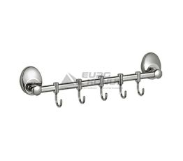 HAIBA Планка настенная с 5-ю крючками 360 мм HB1615-5 (HB0459)