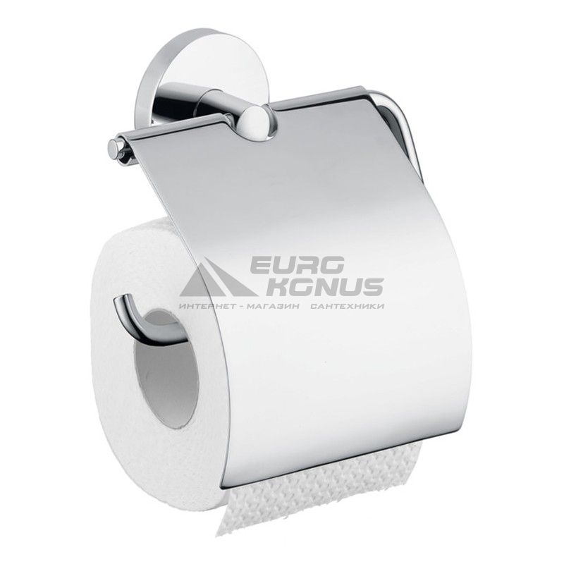 HANSGROHE Держатель туалетной бумаги с крышкой Logis (40523000)