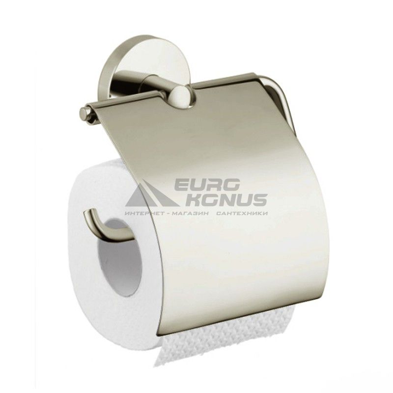 HANSGROHE Держатель туалетной бумаги с крышкой Logis (40523820)