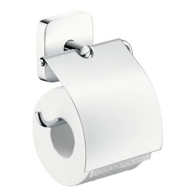 HANSGROHE Держатель туалетной бумаги с крышкой PuraVida (41508000)