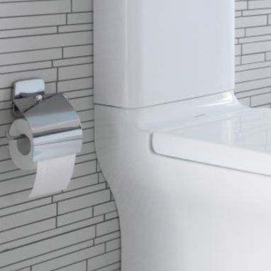 HANSGROHE Держатель туалетной бумаги с крышкой PuraVida (41508000)