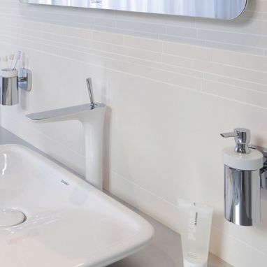 HANSGROHE Дозатор для мыла с настенным держателем PuraVida (41503000)