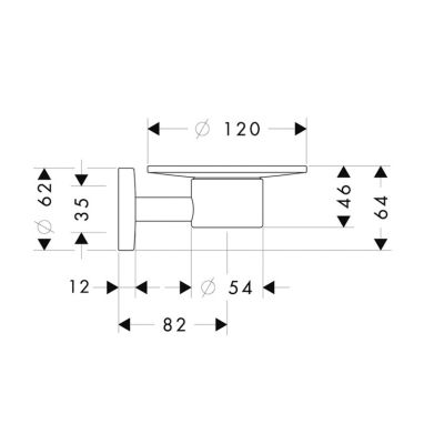 HANSGROHE Мыльница Logis (40515000)