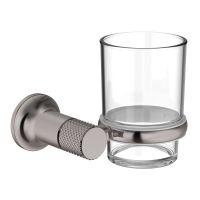 IMPRESE Стакан настенный BRENTA графитовый хром (ZMK091908230)