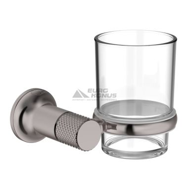 IMPRESE Стакан настенный BRENTA графитовый хром (ZMK091908230)