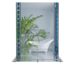 KRONER Зеркало с полкой 700х500 мм KRM Belantis-ACS706 (CV022930)