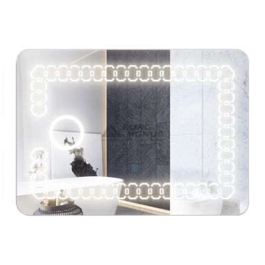 KRONER Зеркало с LED-подсветкой 500х700 мм KRM Belantis-ACS781 (CV022934)