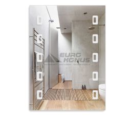 KRONER Зеркало с LED-подсветкой 700х500 мм KRM Belantis-ACS782 (CV022935)