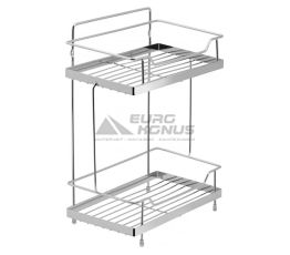 KRONER Полка настенная двухуровневая KRM Rizze-ACC330-2 (CV022915)