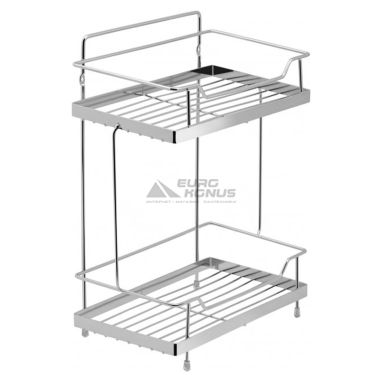 KRONER Полка настенная двухуровневая KRM Rizze-ACC330-2 (CV022915)