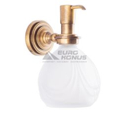KUGU Дозатор для мыла с настенным держателем Versace Antique 214A