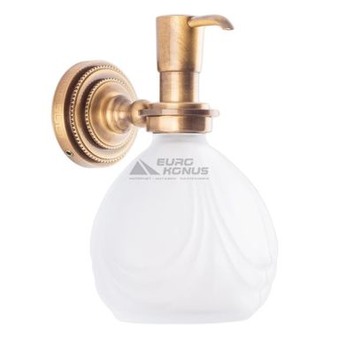 KUGU Дозатор для мыла с настенным держателем Versace Antique 214A