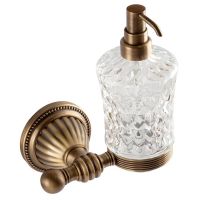 KUGU Дозатор для мыла с настенным держателем Hestia antique 914A