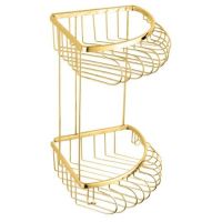 KUGU Полка настенная угловая двухуровневая 218G
