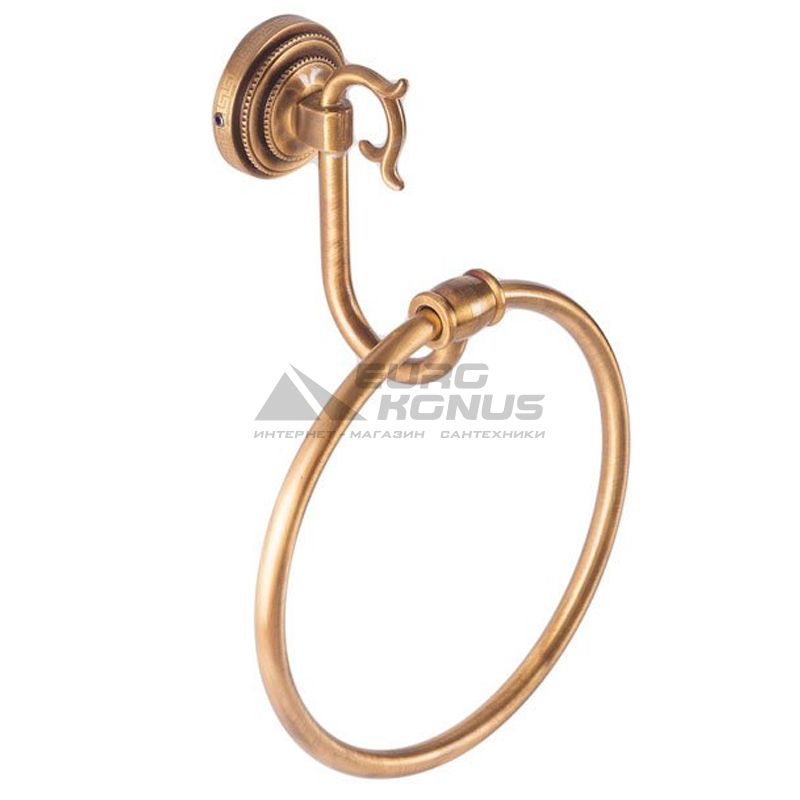 KUGU Полотенцедержатель "кольцо" Versace Antique 204A