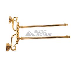 KUGU Полотенцедержатель двойной поворотный Versace 242G