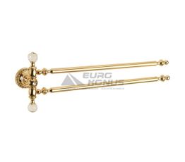 KUGU Полотенцедержатель двойной поворотный Swan 442G