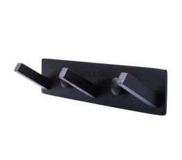 TOPAZ Планка настенная с 3-мя крючками TKB 9385-3-BL