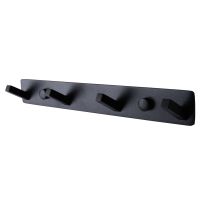TOPAZ Планка настенная с 4-мя крючками TKB 9385-4-BL