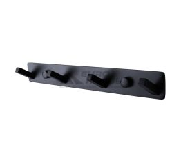 TOPAZ Планка настенная с 4-мя крючками TKB 9385-4-BL