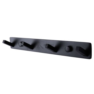 TOPAZ Планка настенная с 4-мя крючками TKB 9385-4-BL