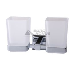 TOPAZ Стакан настенный двойной TКВ 9928A