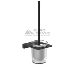 VOLLE Ершик для унитаза с настенным держателем De la Noche (10-40-0050-black)