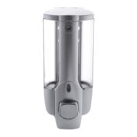 ZERIX Дозатор для мыла настенный LR407 Grey (ZX2718)