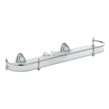 ZERIX Полка настенная с ограничителем LR1507 (LL1406)