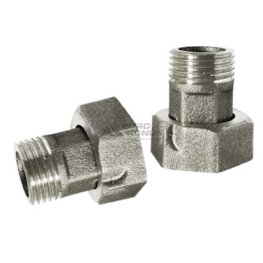 LEXLINE Крепление счетчика учета воды 1/2" L29 никель (цена за комплект) НК1316-В
