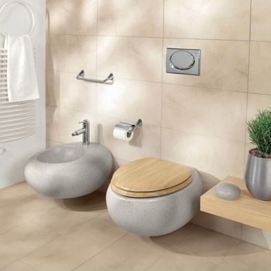 VILLEROY&BOCH Биде подвесное Pure Stone (547001U9)