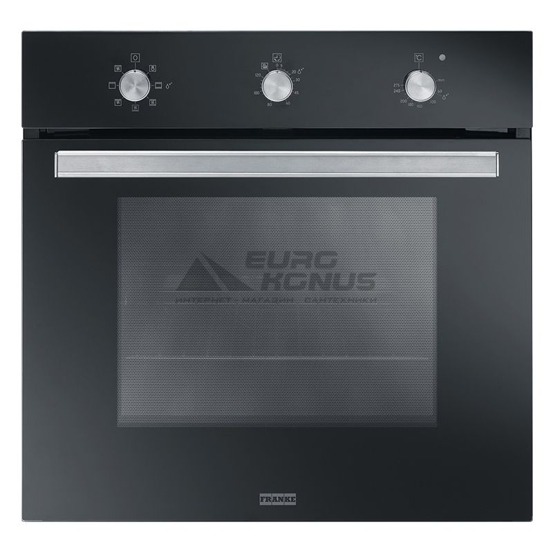 FRANKE Духовой шкаф электрический SMART PLUS SGP 62 M BK/F черный (116.0541.700)