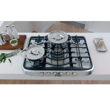 FRANKE Варочная поверхность газовая MAXI FHOS 755 4G TC XS C нержавейка (106.0252.175)