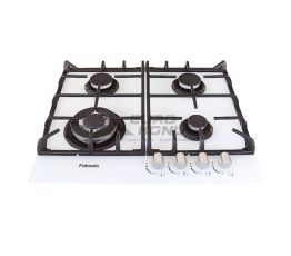 FABIANO Газовая варочная поверхность FHG 10-44 VGH-T White Glass (8111.405.0440)