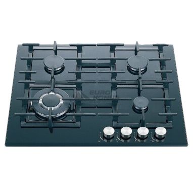 FABIANO Газовая варочная поверхность FHG 14-44 VGH-T Black Glass (8111.405.0268)