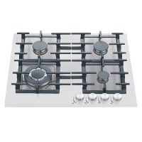 FABIANO Газовая варочная поверхность FHG 14-44 VGH-T White Glass (8111.405.0269)