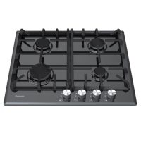 FABIANO Газовая варочная поверхность FHG 3044 VGH Black (8112.509.0689)
