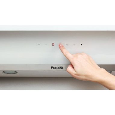 FABIANO Вытяжка настенная Prisma 80 White (8102.504.0436)