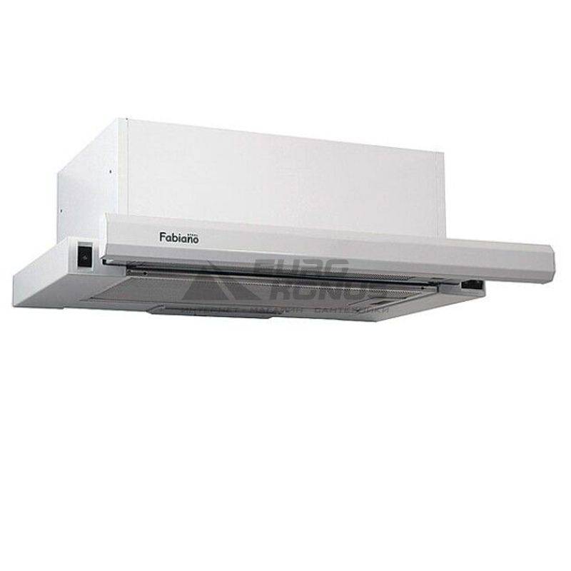 FABIANO Вытяжка телескопическая Slim 60 White (8107.504.0381)