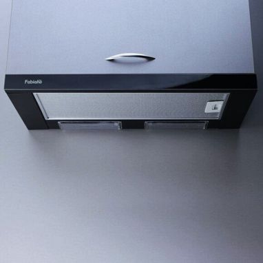 FABIANO Вытяжка телескопическая Slim 60 Lux Black Glass (8107.504.0428)