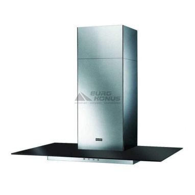 FRANKE Вытяжка настенная GLASS LINEAR FGL 9015 BK/XS нержавейка/черное стекло (110.0152.541)
